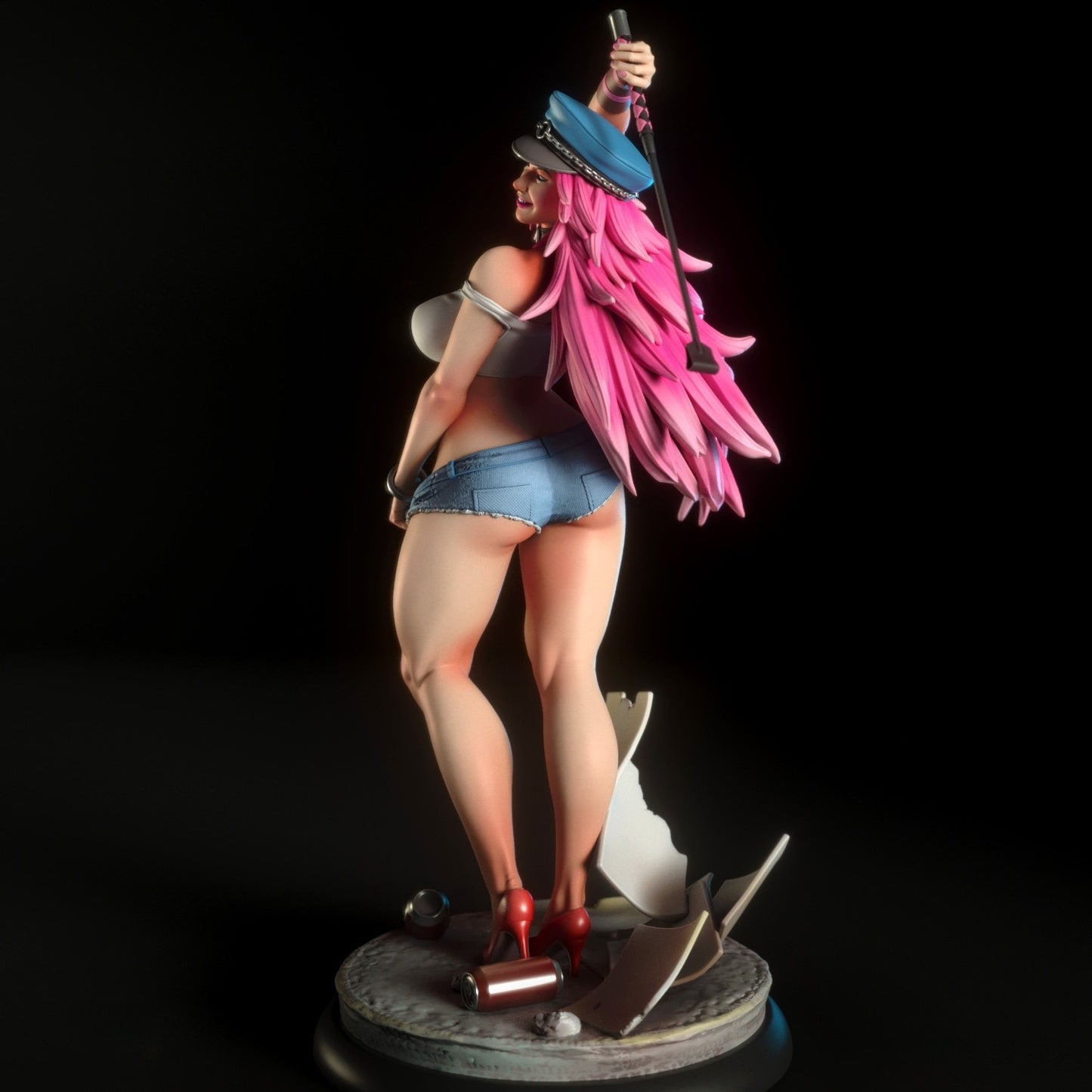 2905 Poison NSFW - Street Fighter - STL 3D Print Files