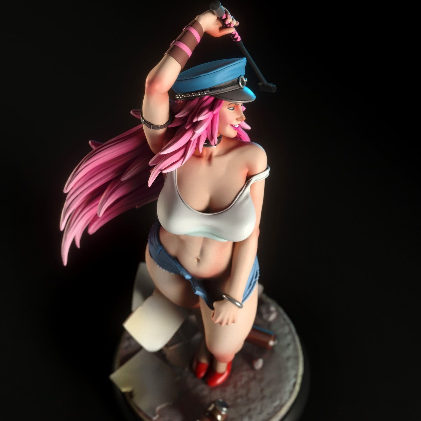 2905 Poison NSFW - Street Fighter - STL 3D Print Files