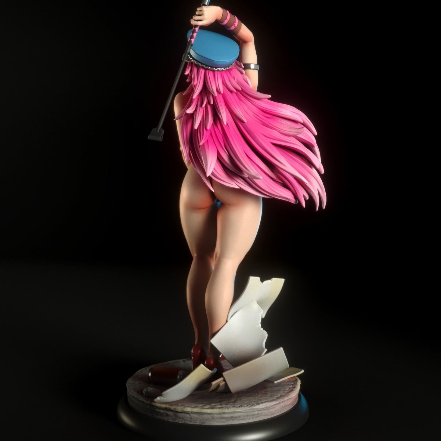 2905 Poison NSFW - Street Fighter - STL 3D Print Files