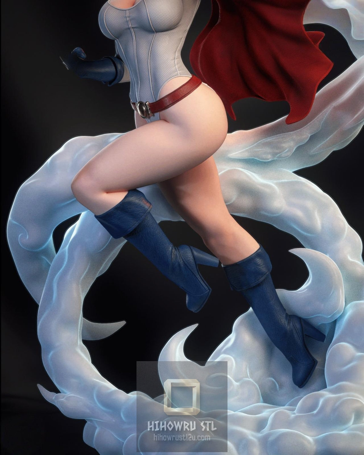5522 Power Girl NSFW - DC Comics - STL 3D Print Files