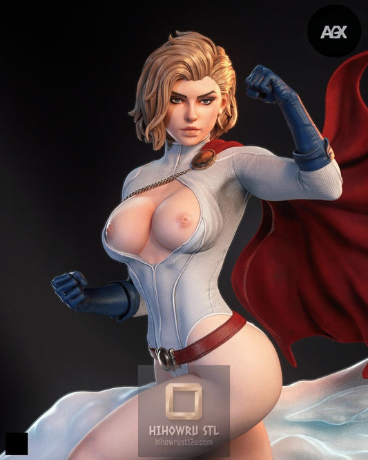 5522 Power Girl NSFW - DC Comics - STL 3D Print Files