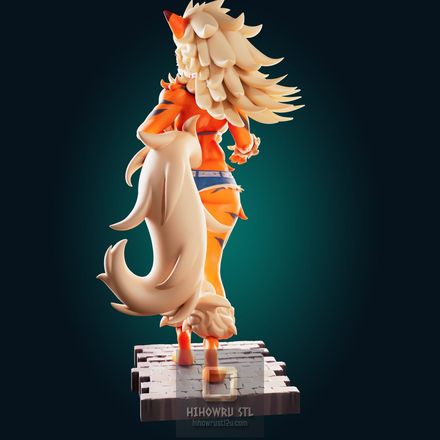 5318 Arcanine Growlithe NSFW - POKEMON - STL 3D Print Files