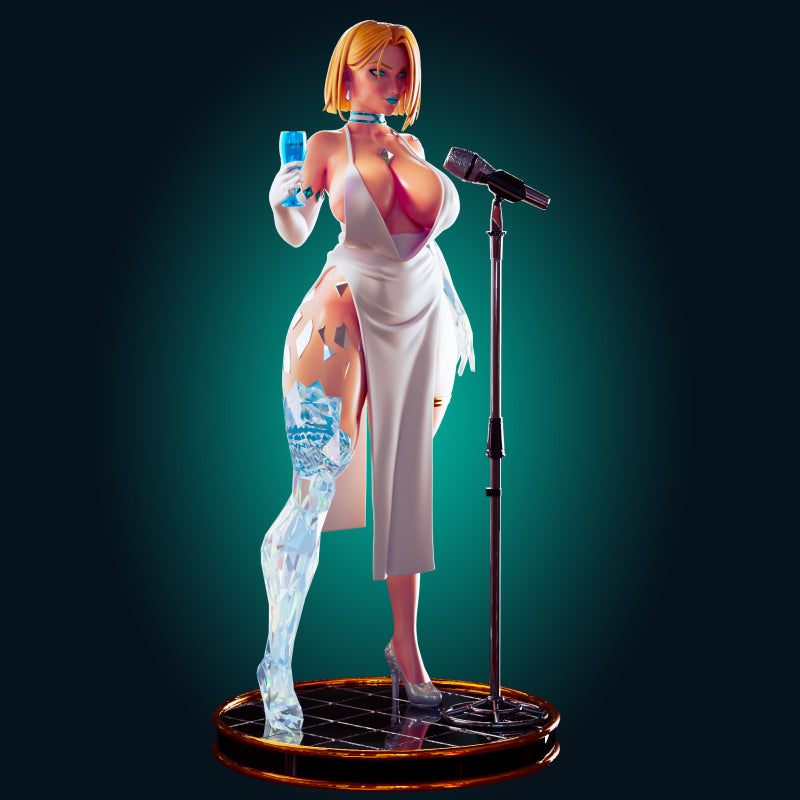 4076 Emma Frost NSFW - X-men - STL - 3d Print Files