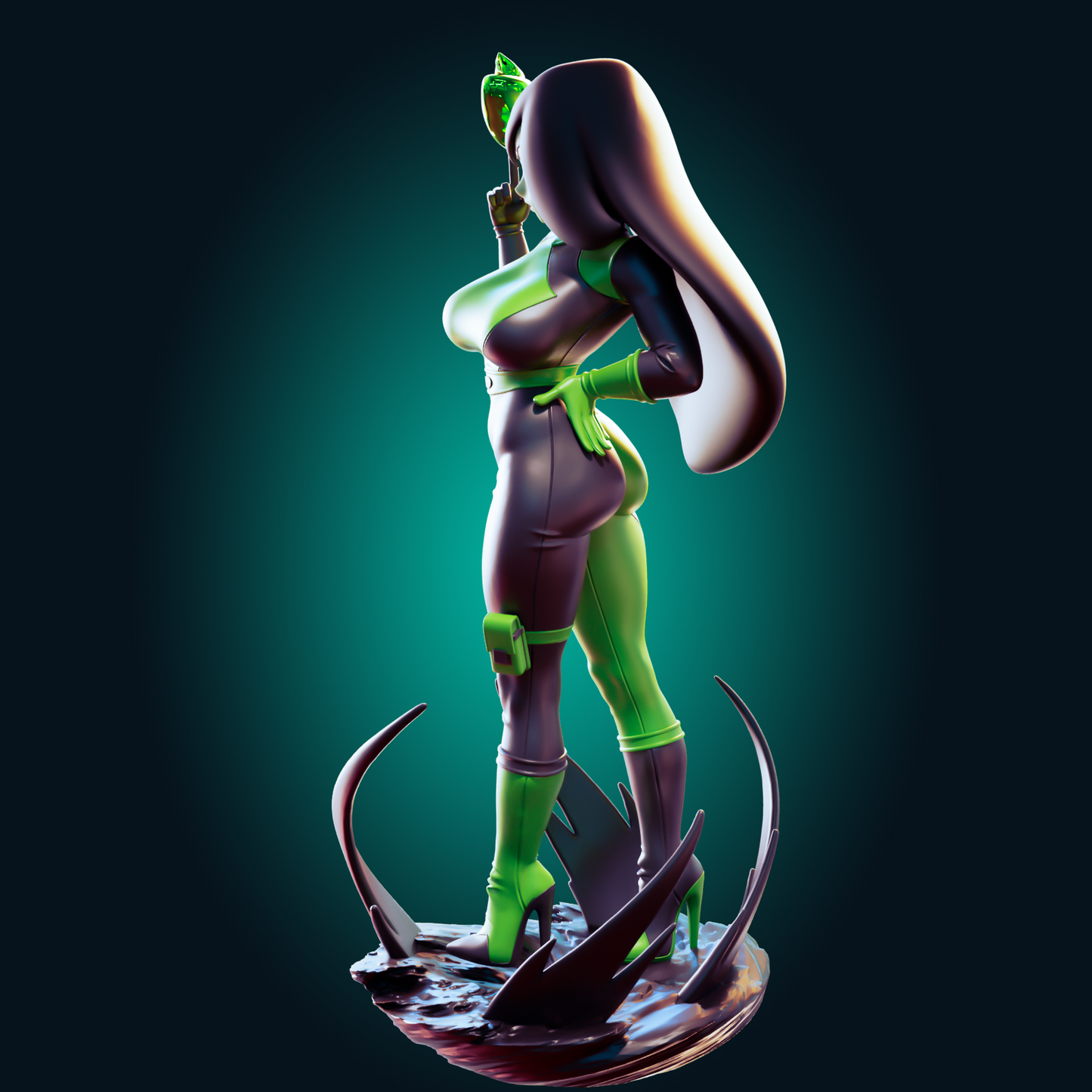 4156 Kim Possible NSFW - STL 3D Print Files