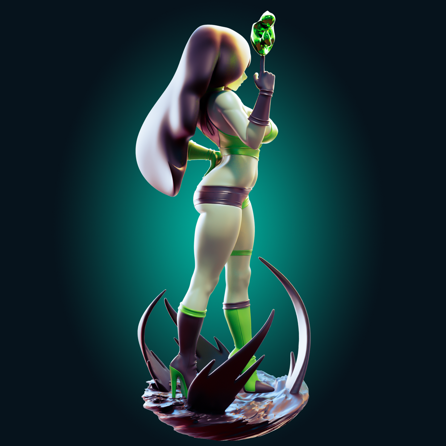 4156 Kim Possible NSFW - STL 3D Print Files