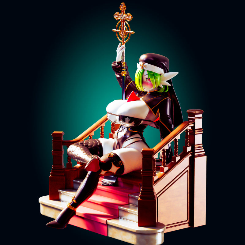 4079 Nun Gardevoir NSFW - Pokemon - STL - 3d Print Files