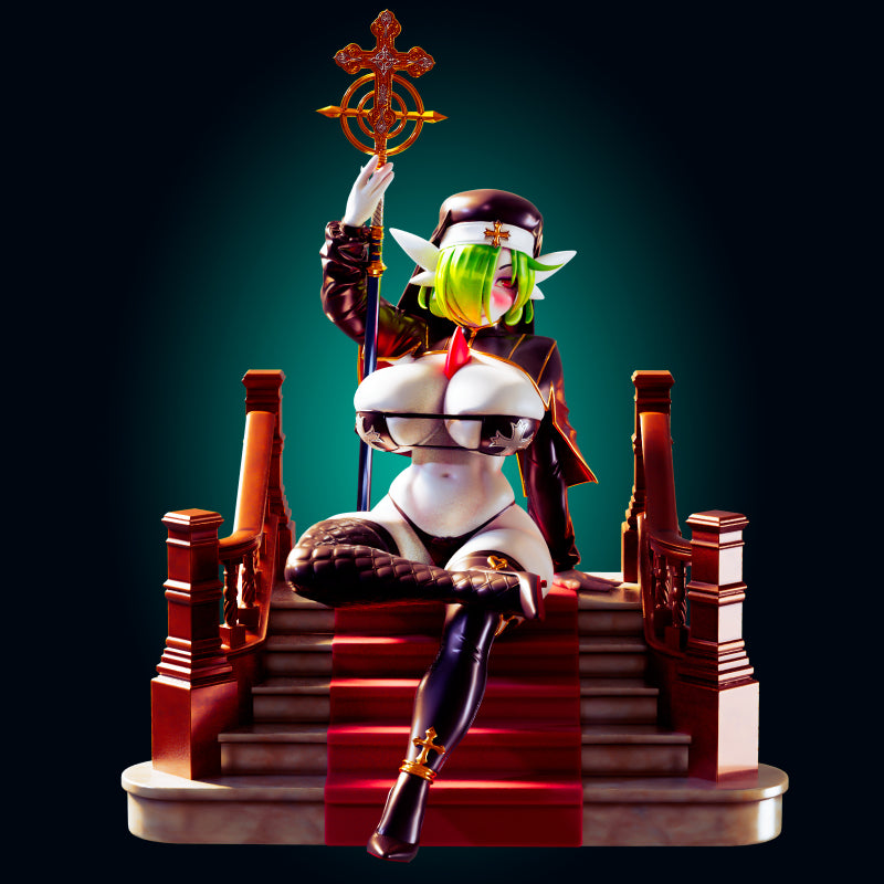4079 Nun Gardevoir NSFW - Pokemon - STL - 3d Print Files
