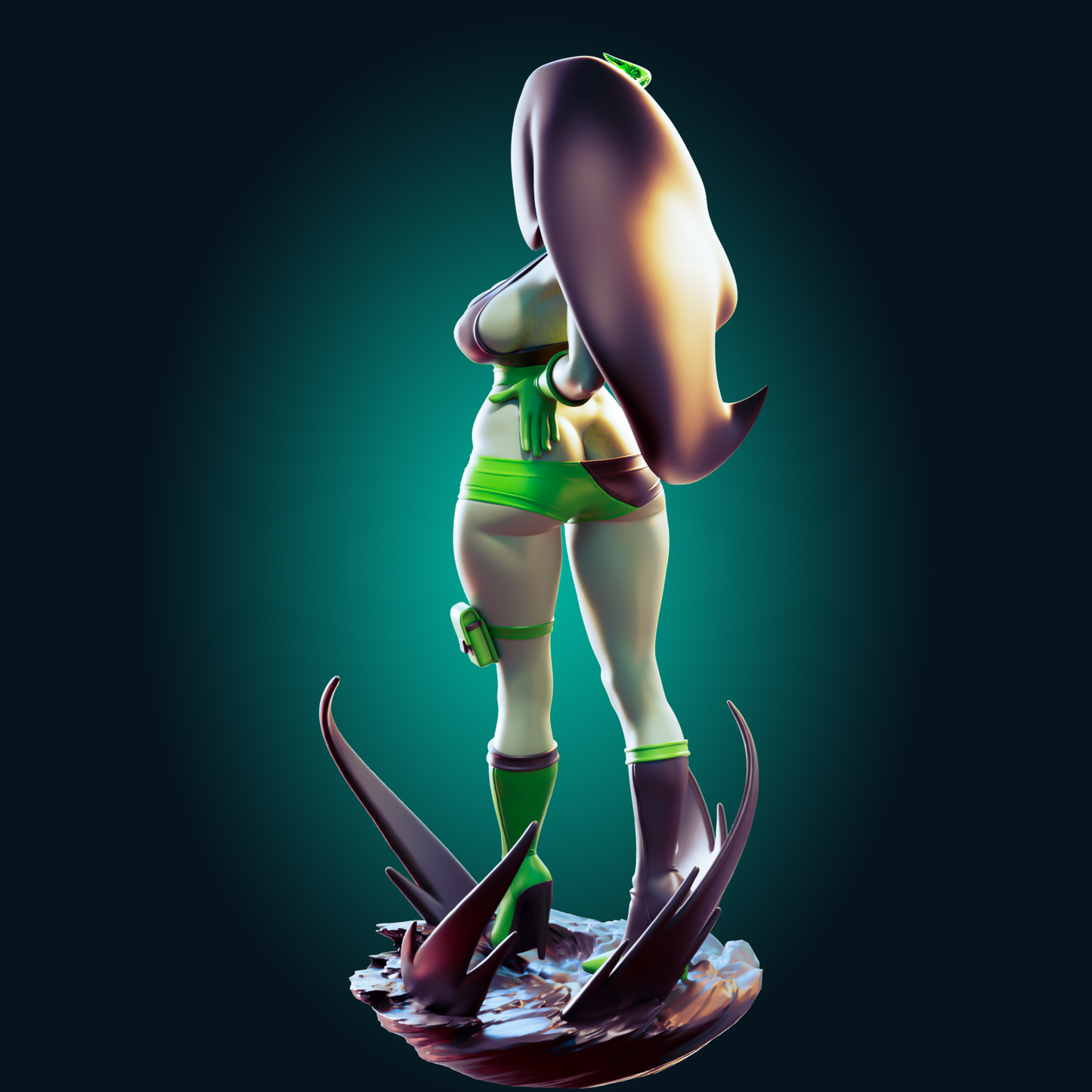4156 Kim Possible NSFW - STL 3D Print Files
