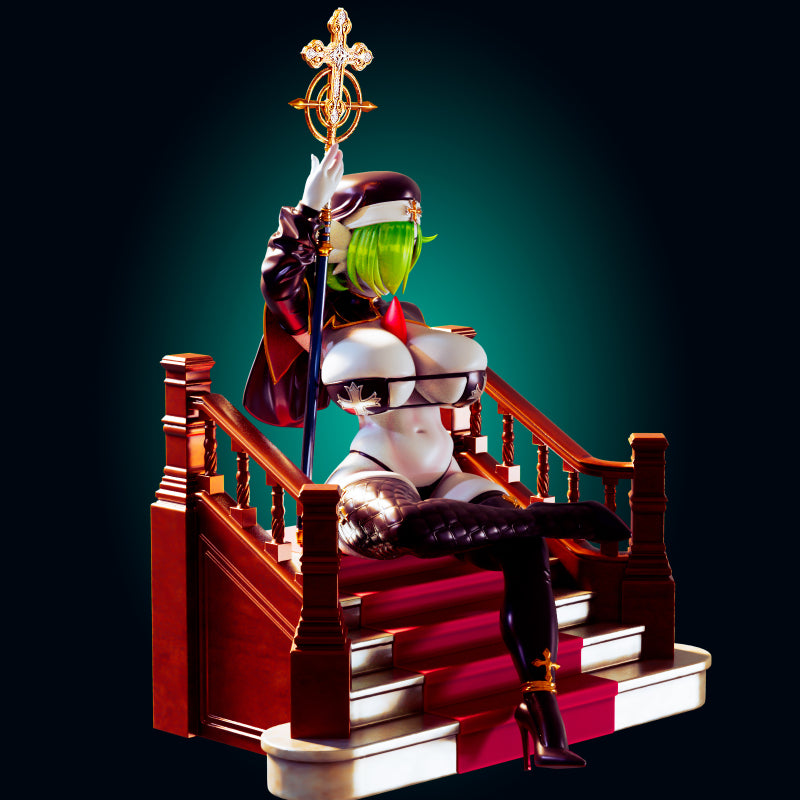 4079 Nun Gardevoir NSFW - Pokemon - STL - 3d Print Files