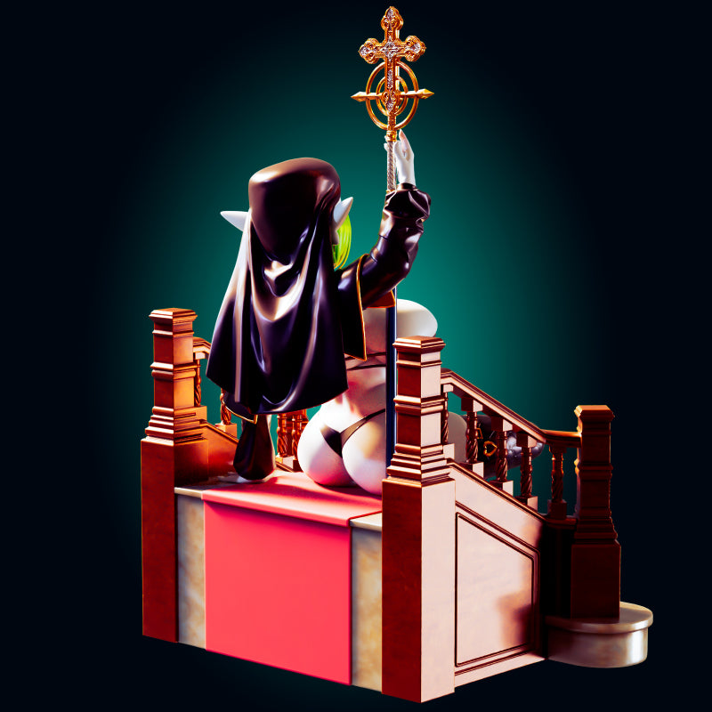 4079 Nun Gardevoir NSFW - Pokemon - STL - 3d Print Files