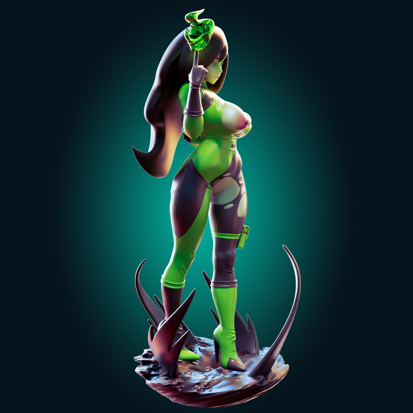 4156 Kim Possible NSFW - STL 3D Print Files