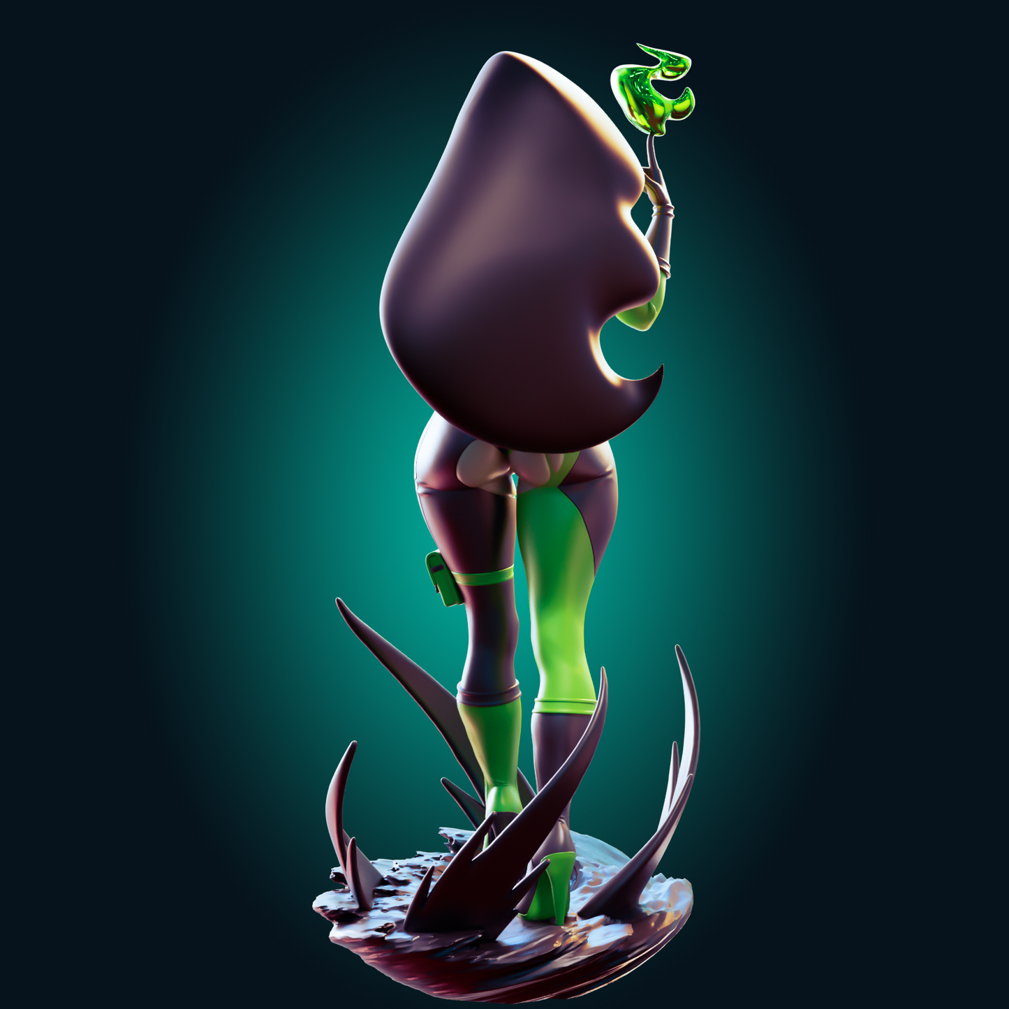 4156 Kim Possible NSFW - STL 3D Print Files
