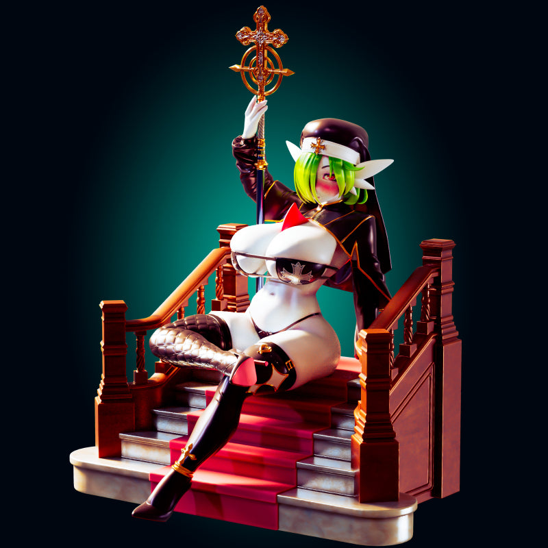 4079 Nun Gardevoir NSFW - Pokemon - STL - 3d Print Files
