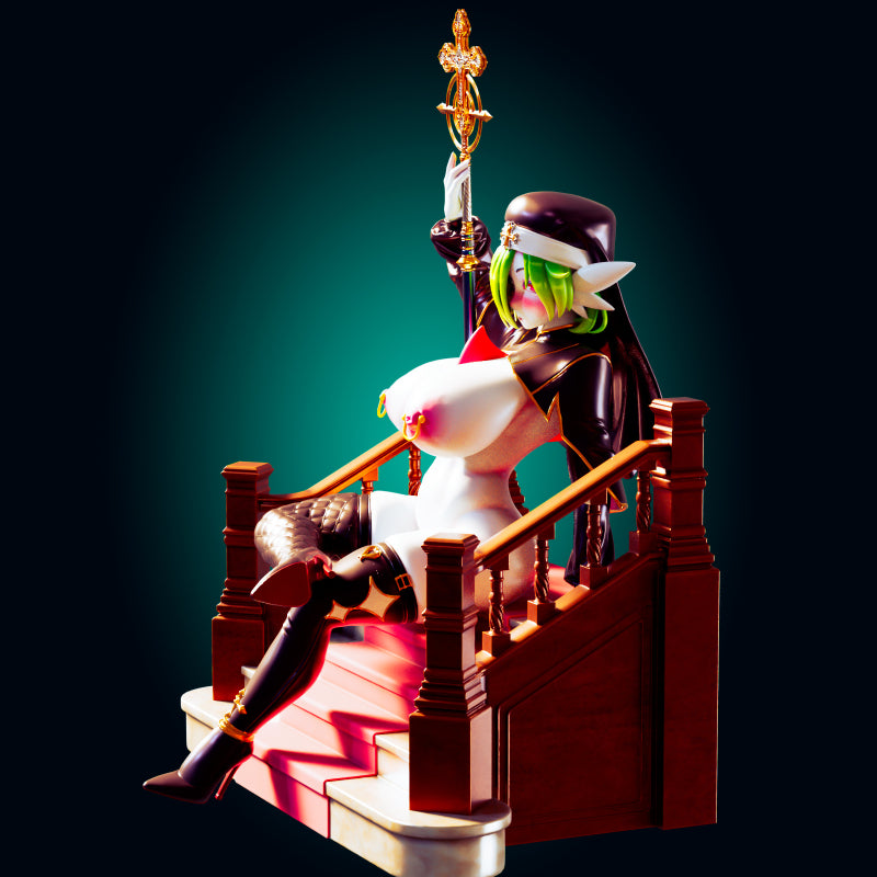 4079 Nun Gardevoir NSFW - Pokemon - STL - 3d Print Files