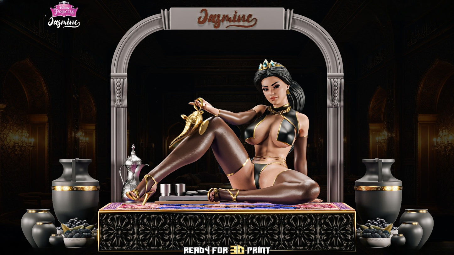3920 Jasmine NSFW - Aladdin - STL 3D Print Files