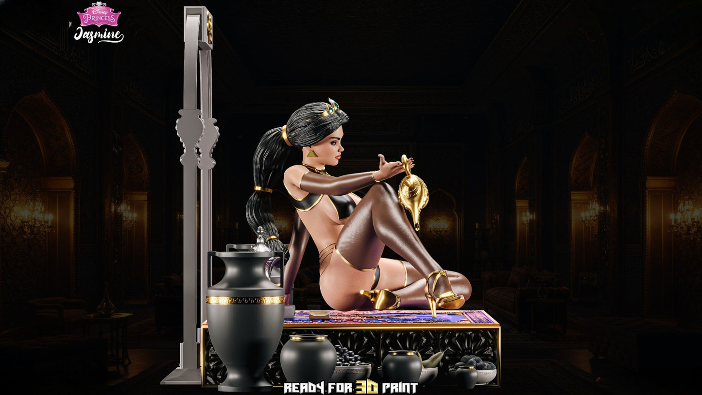 3920 Jasmine NSFW - Aladdin - STL 3D Print Files