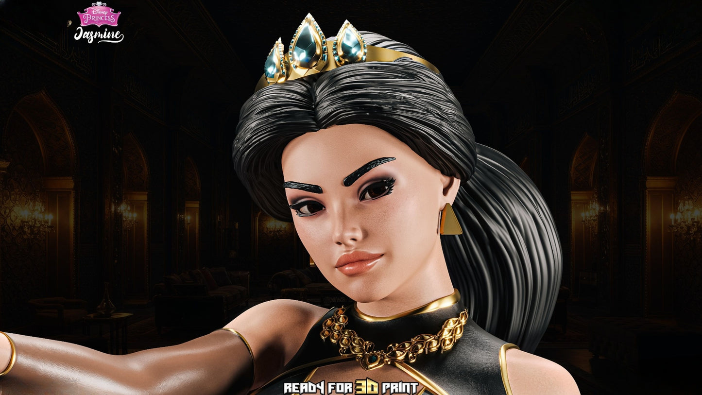 3920 Jasmine NSFW - Aladdin - STL 3D Print Files