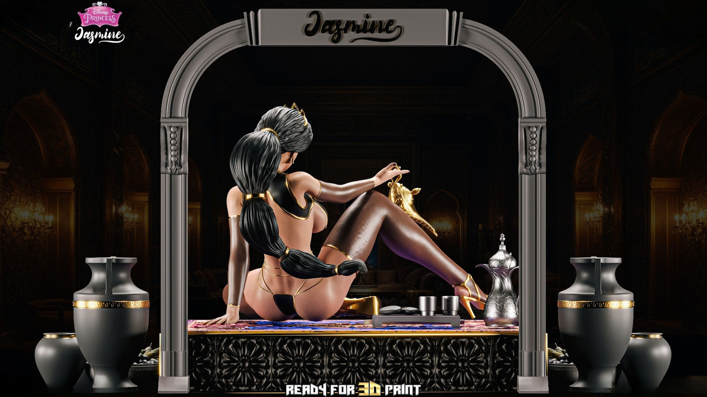 3920 Jasmine NSFW - Aladdin - STL 3D Print Files