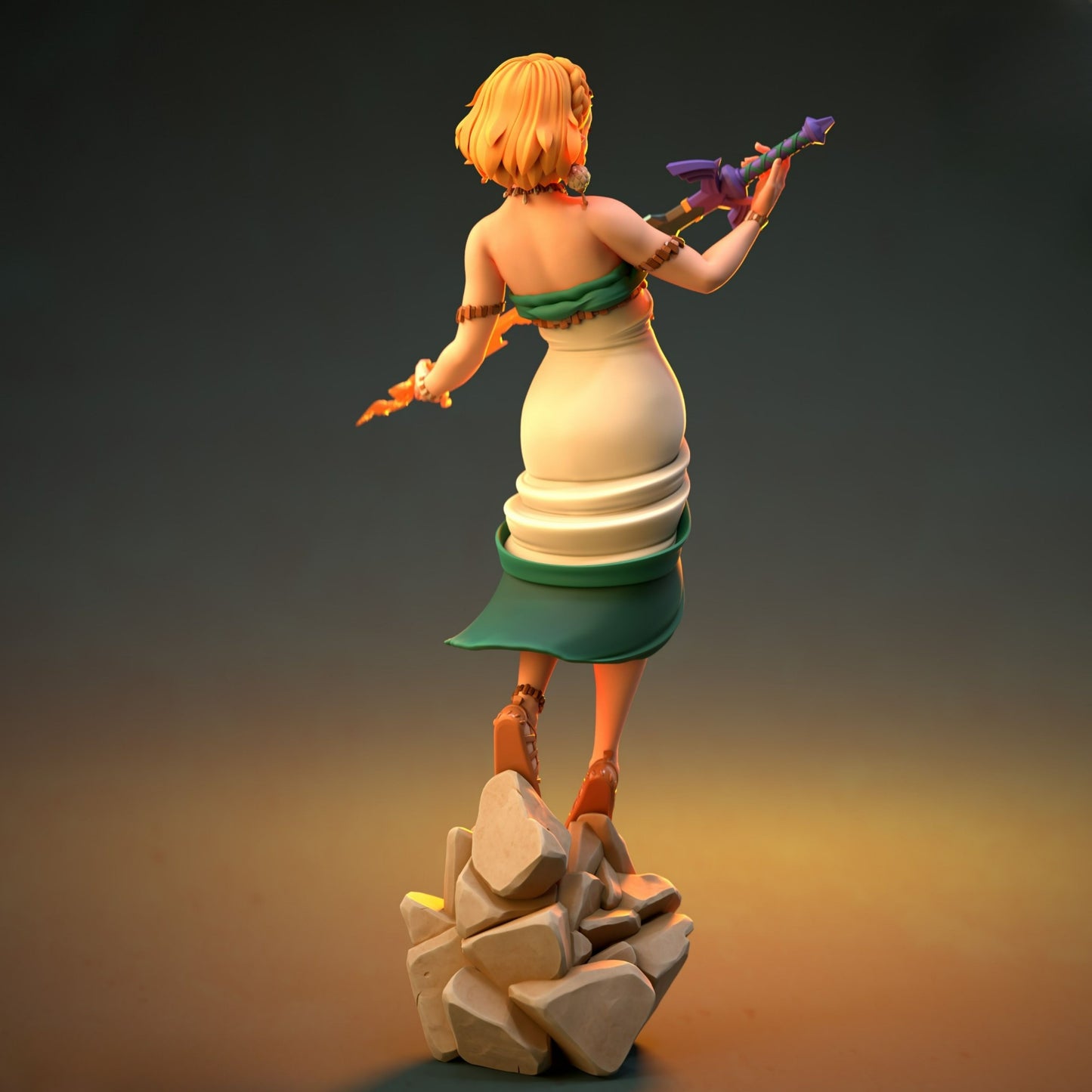 3564 Princess Zelda - The Legend of Zelda - STL 3D Print Files