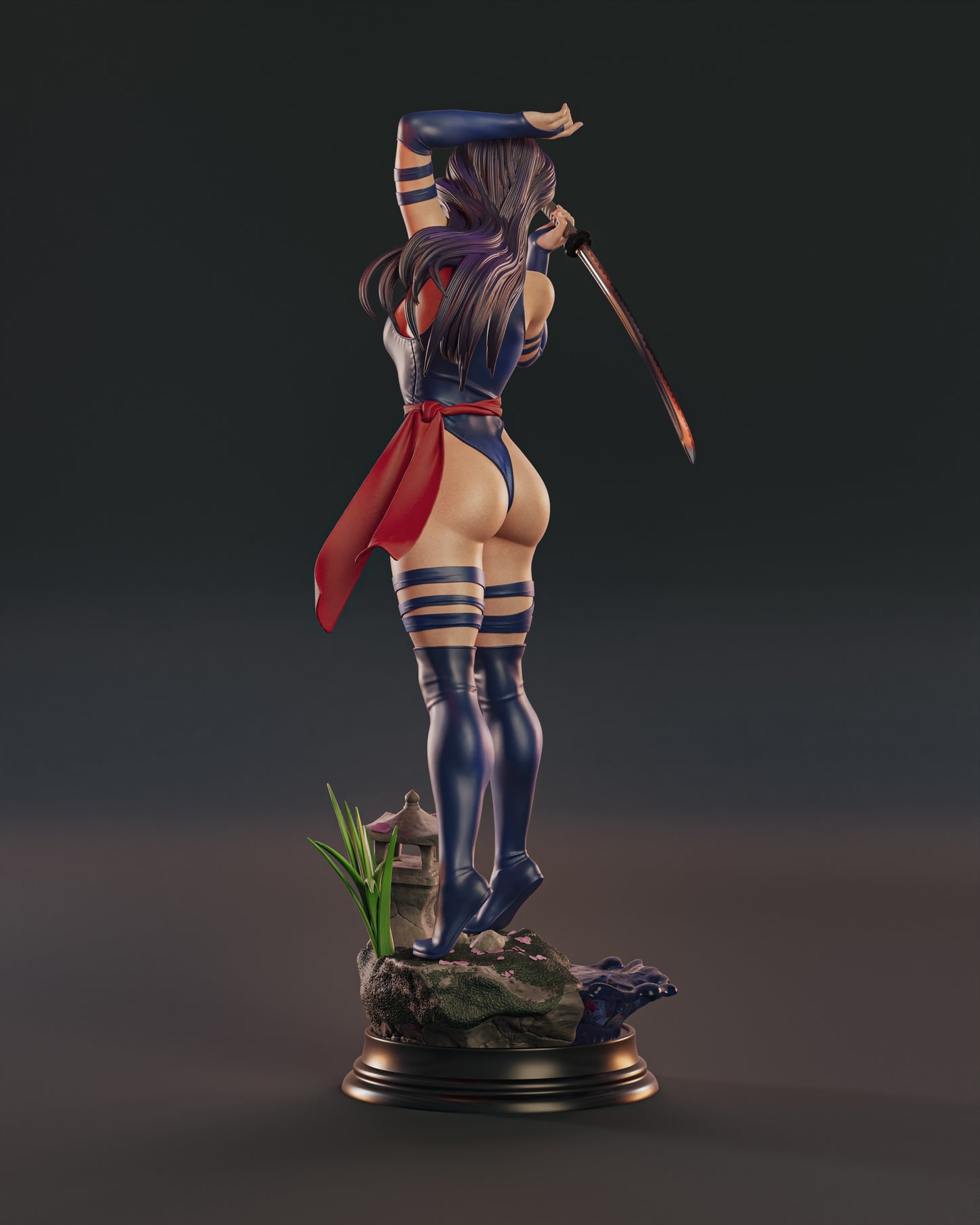 2055 Psylocke - X-MEN - STL 3D Print Files