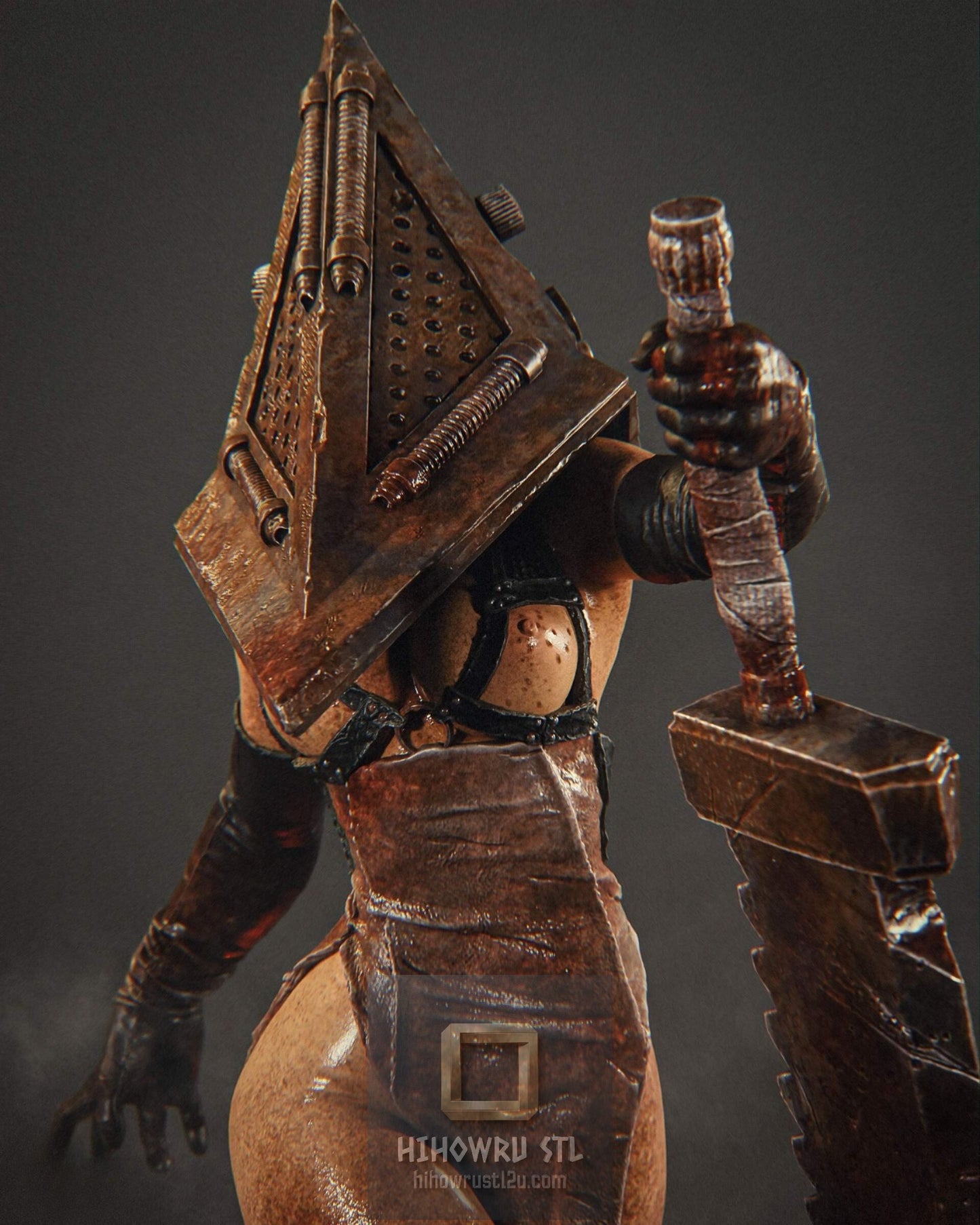 5415 Pyramid Head NSFW - Silent Hill - STL 3D Print Files