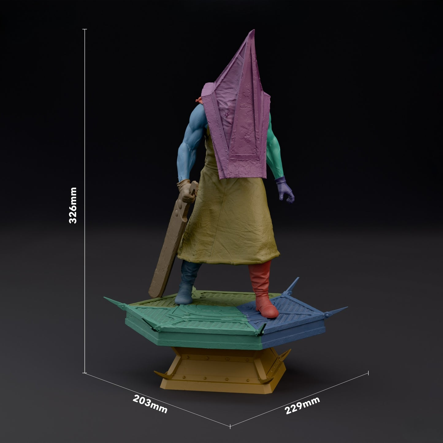2912 Pyramid Head - Silent Hill - STL 3D Print Files