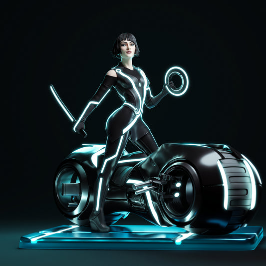 4242 Quorra - Tron - STL 3D Print Files