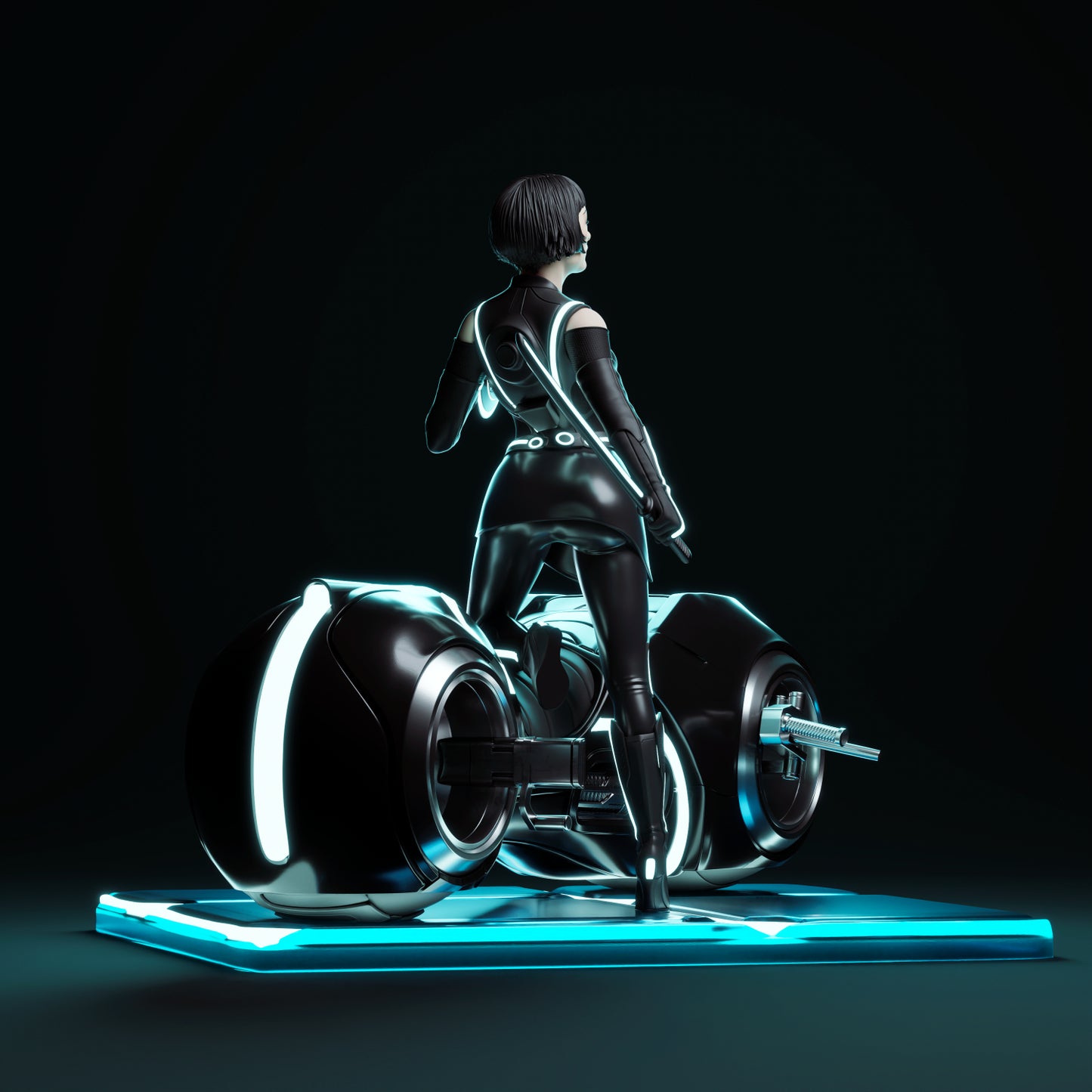4242 Quorra - Tron - STL 3D Print Files