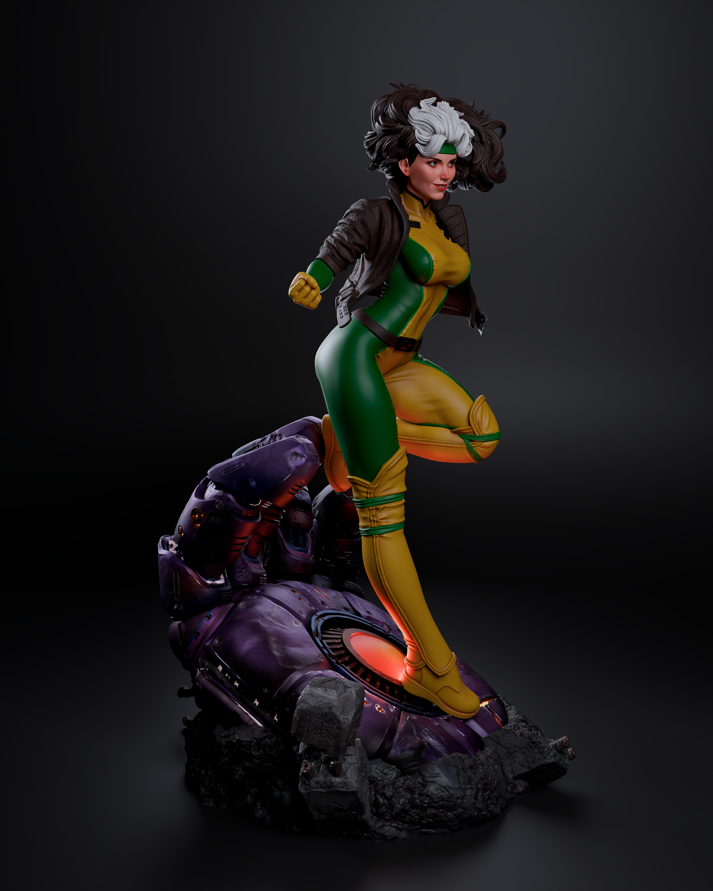 4135 Rogue - X-Men - STL 3D Print Files