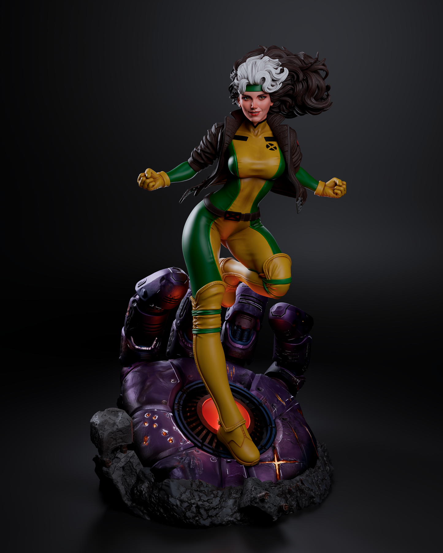 4135 Rogue - X-Men - STL 3D Print Files