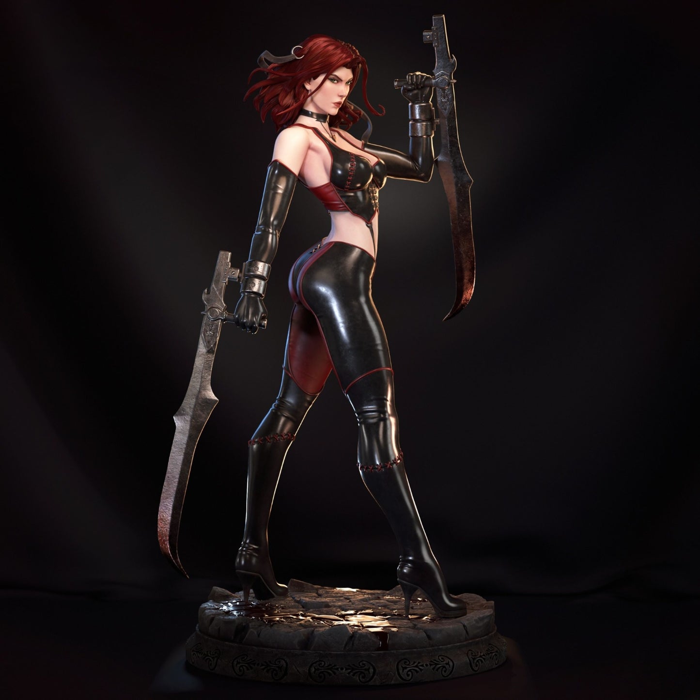 4183 Rayne NSFW - BloodRayne - STL 3D Print Files