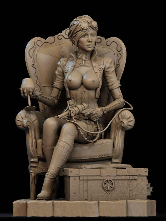 4048 Lady Mechanika NSFW - STL 3D Print Files