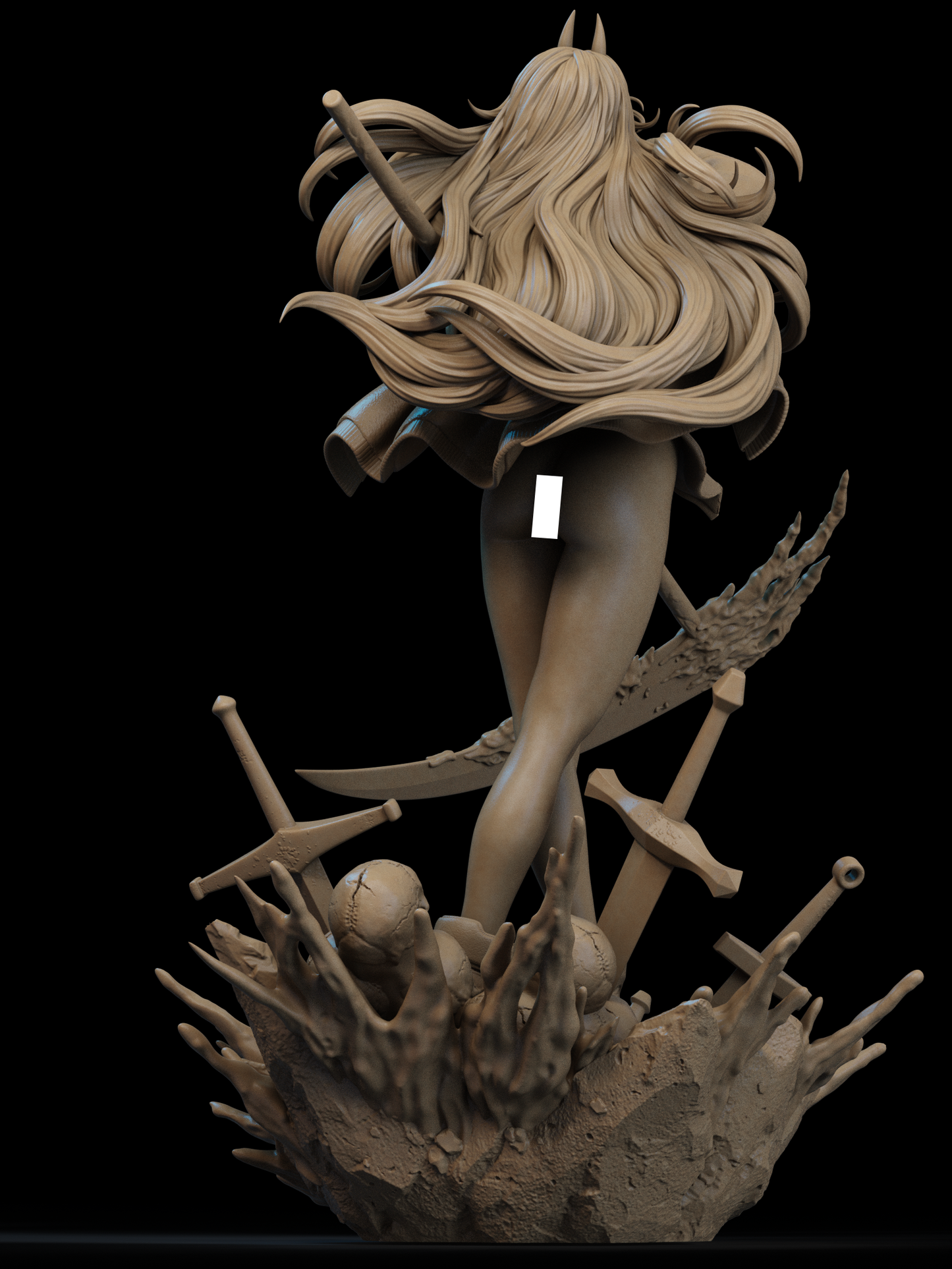 3753 Power NSFW - Chainsaw Man - STL 3D Print Files