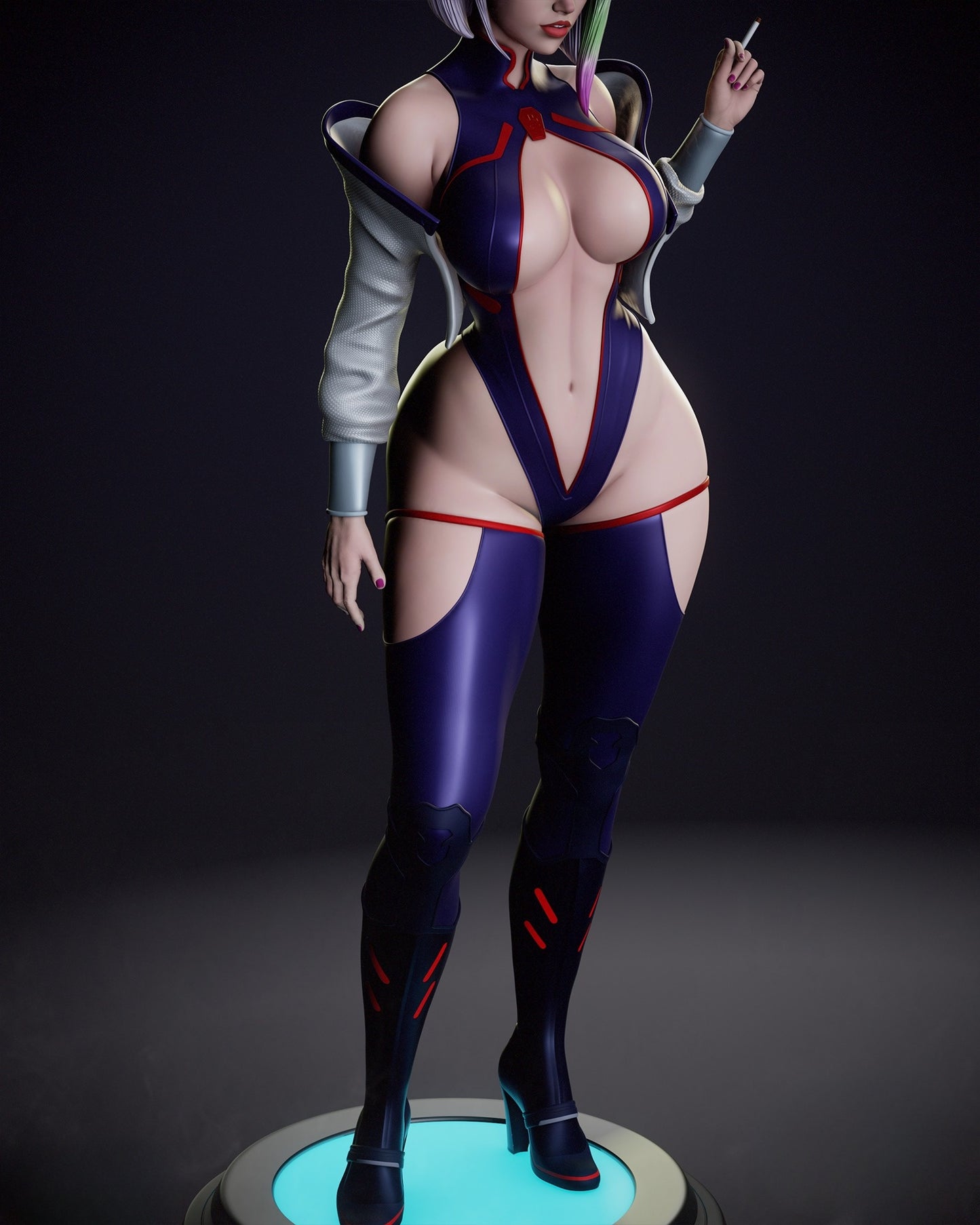 3442 Lucy NSFW - Cyberpunk Edgerunners - STL 3D Print Files