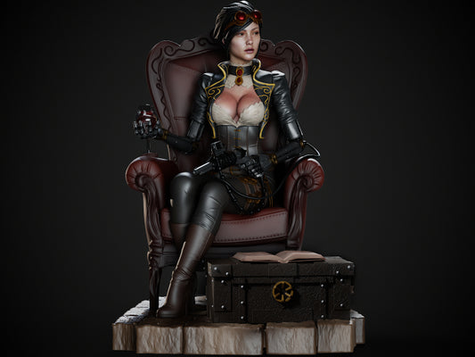 3951 Lady Mechanika - STL 3D Print Files