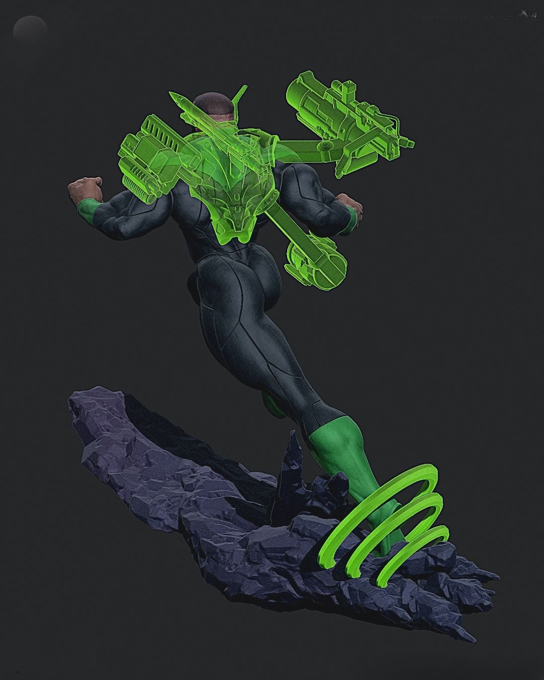 3055 Green Lantern - DC Comics - STL 3D Print Files