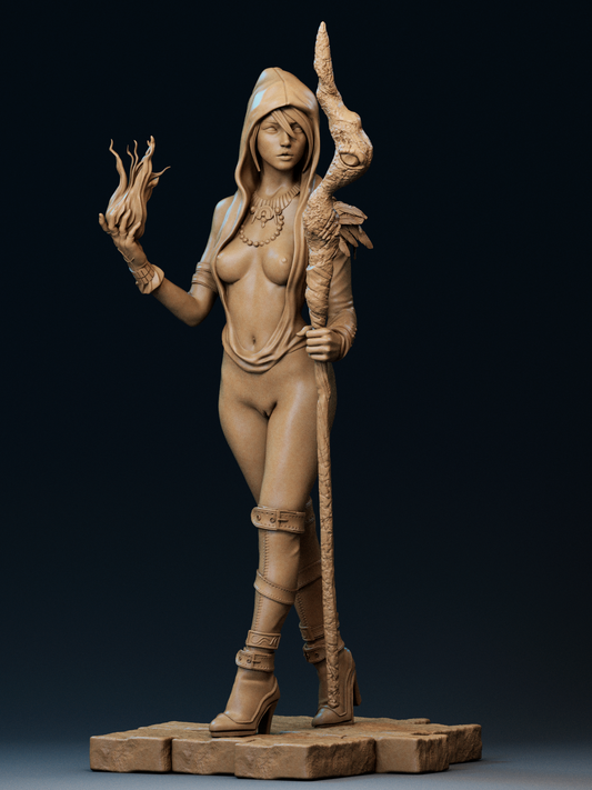 1641 Morrigan NSFW - Dragon Age - STL 3D Print Files