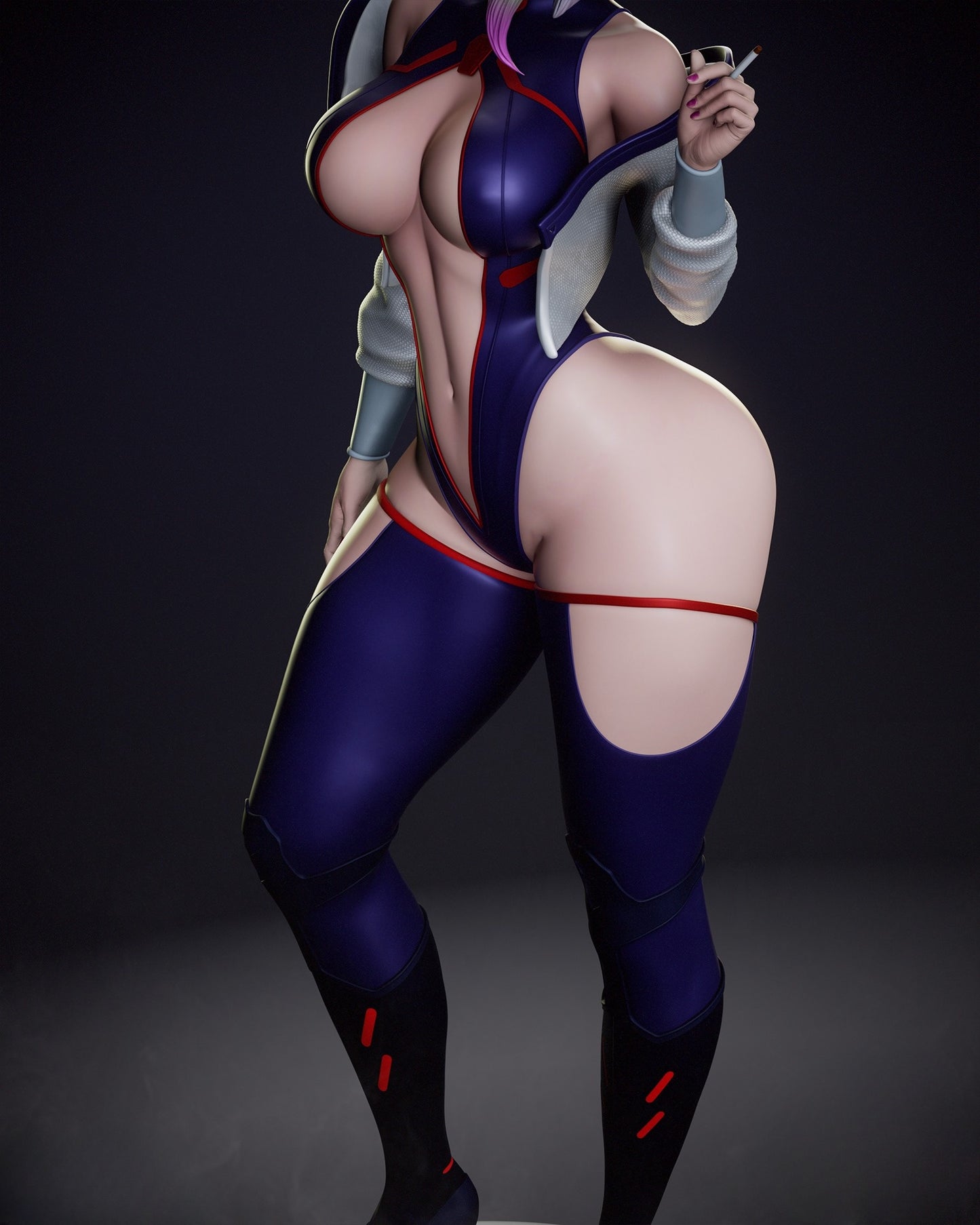 3442 Lucy NSFW - Cyberpunk Edgerunners - STL 3D Print Files