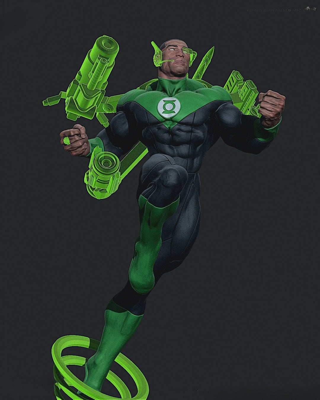 3055 Green Lantern - DC Comics - STL 3D Print Files