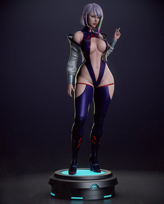 3442 Lucy NSFW - Cyberpunk Edgerunners - STL 3D Print Files