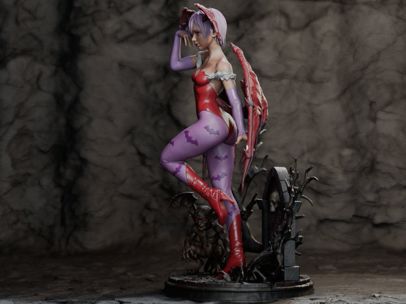 4053 Lilith Aensland - Darkstalkers - STL 3D Print Files