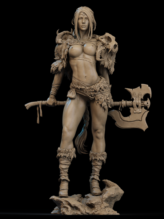3762 Barbarian Queen NSFW - STL 3D Print Files