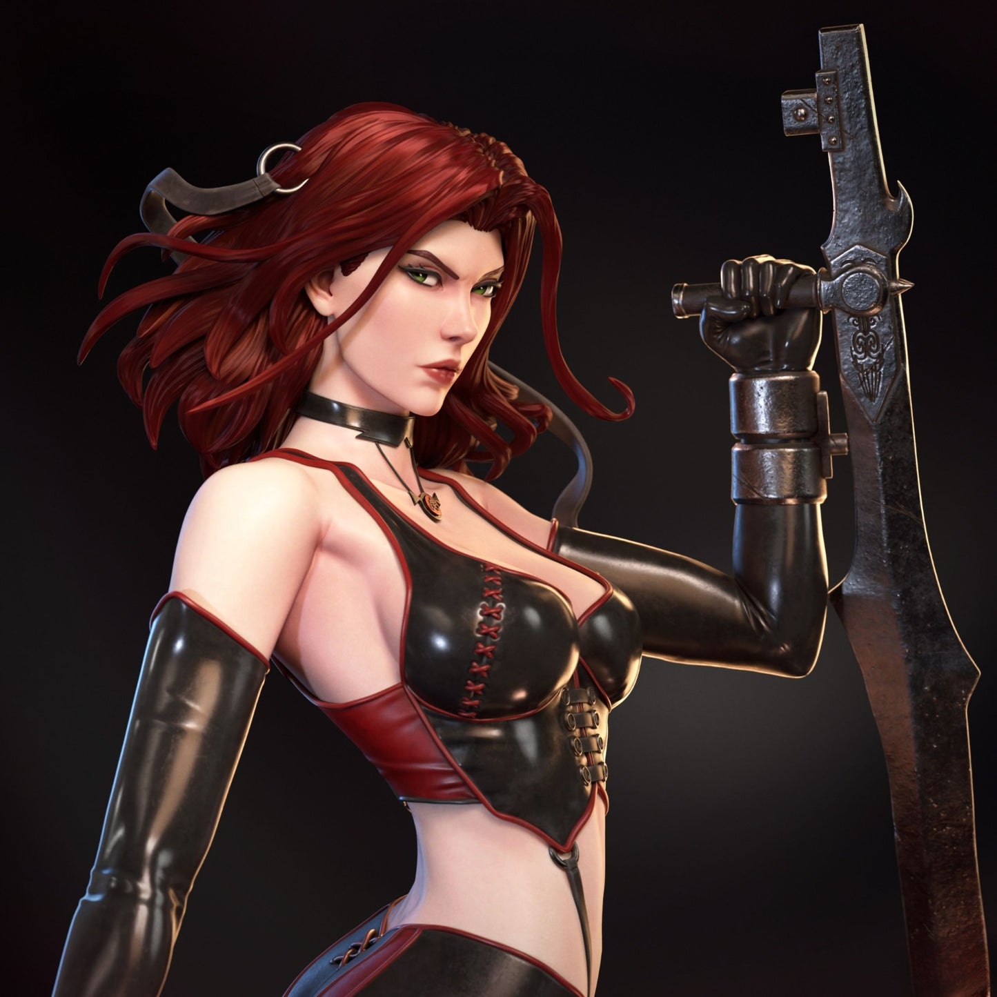 4183 Rayne NSFW - BloodRayne - STL 3D Print Files