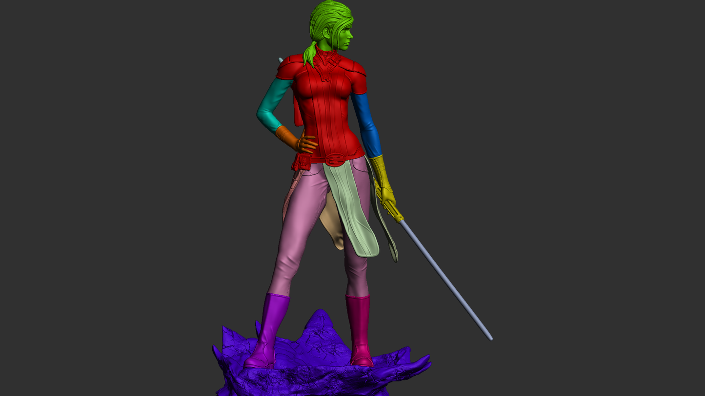 1980 Bastila Shan - Star Wars - STL 3D Print Files