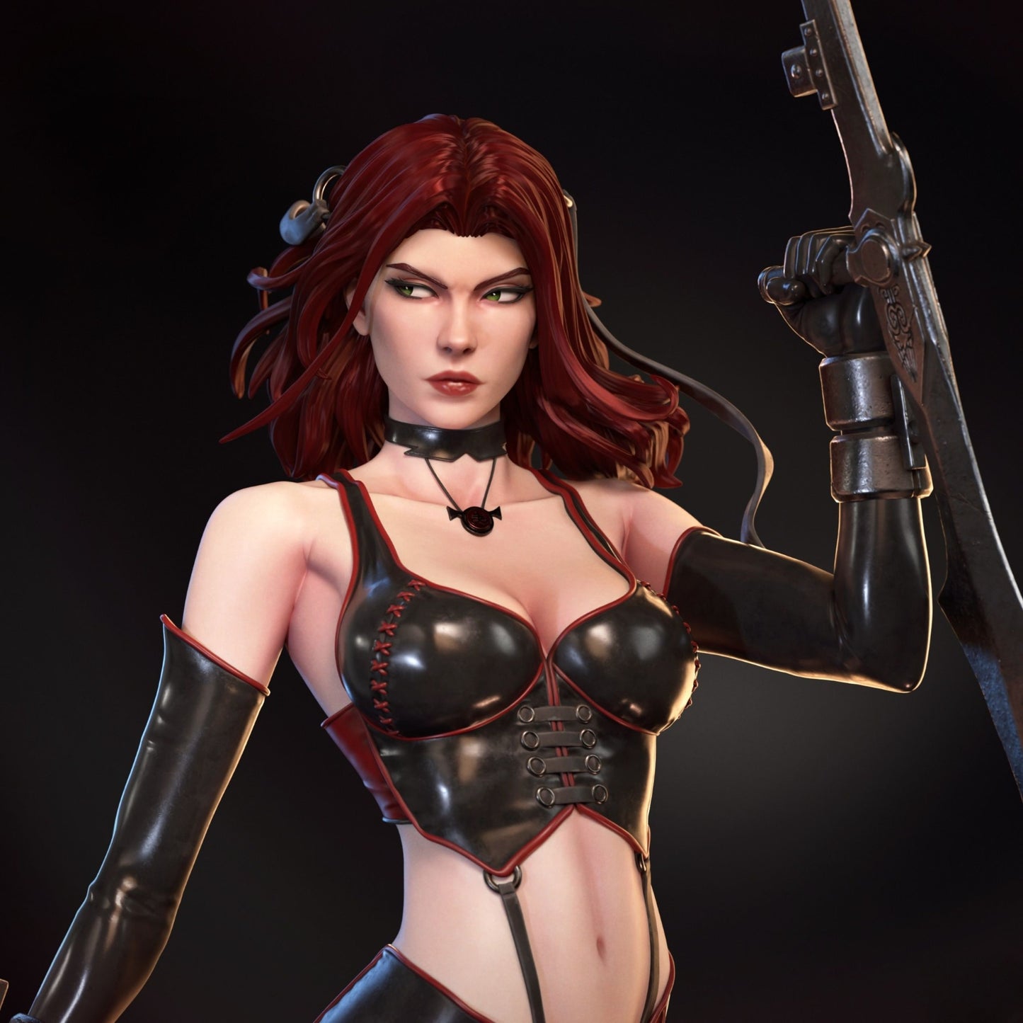4183 Rayne NSFW - BloodRayne - STL 3D Print Files
