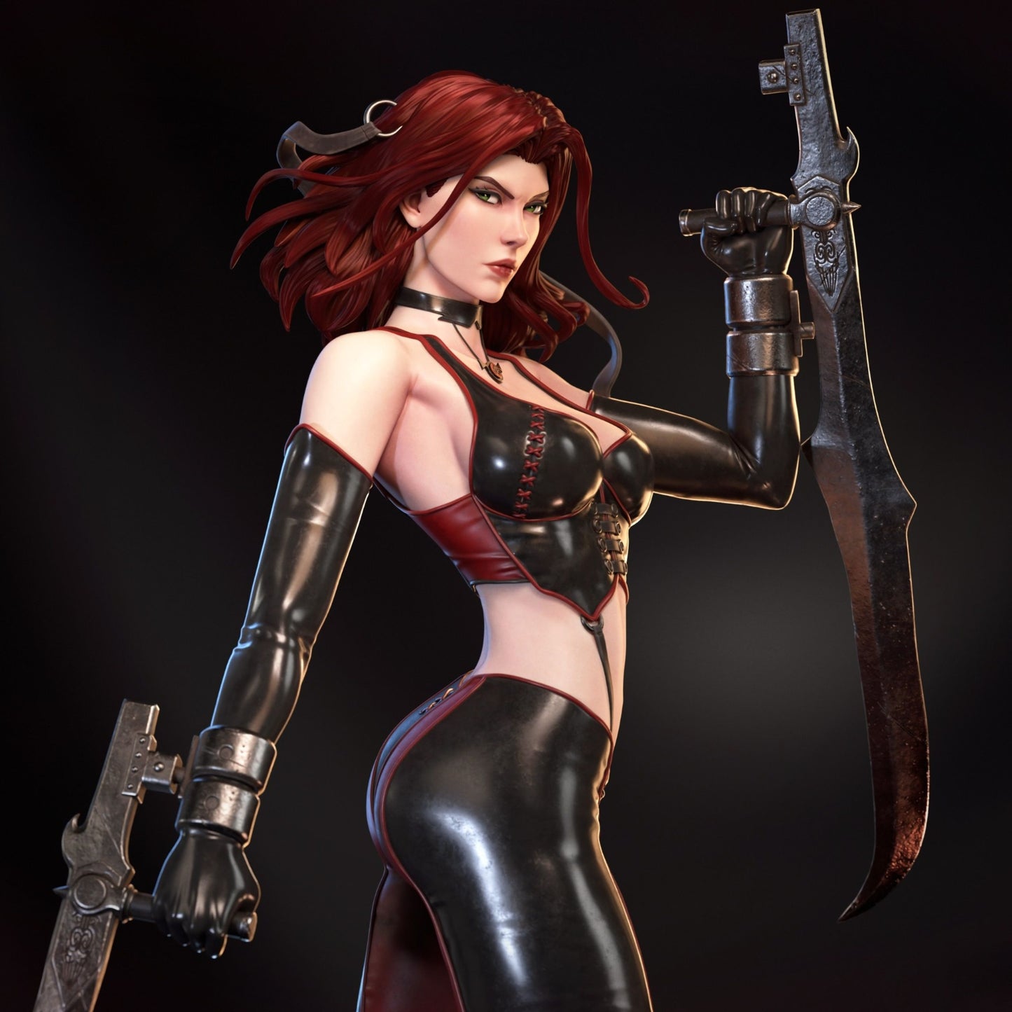4183 Rayne NSFW - BloodRayne - STL 3D Print Files