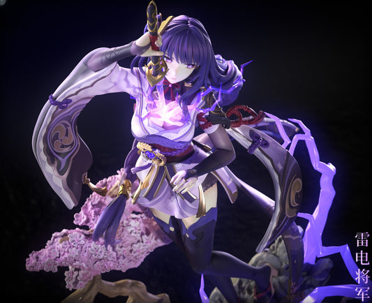 3524 Raiden Shogun - Genshin Impact - STL 3D Print Files