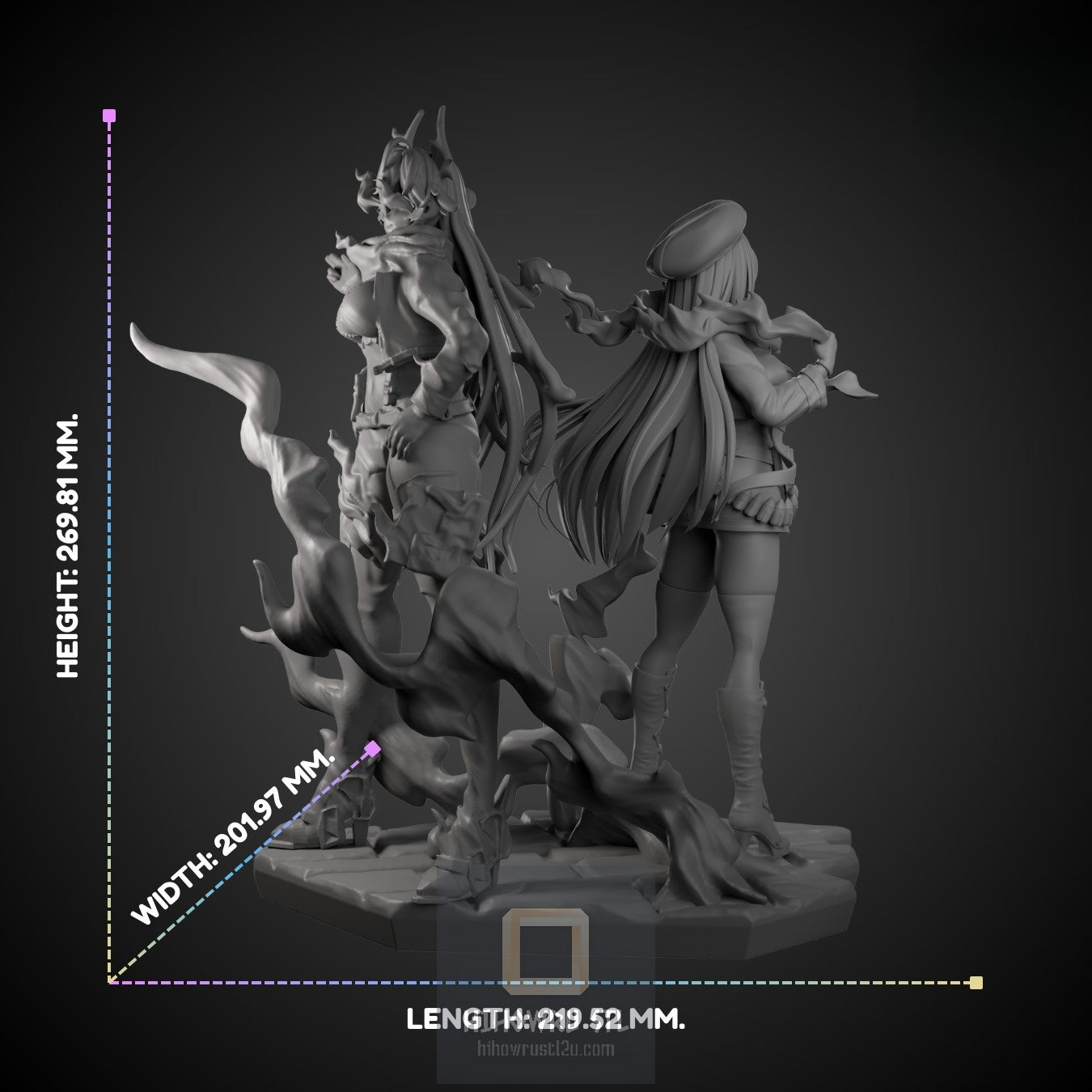 4609 Rapi - Nikke Goddess of Victory - STL 3D Print Files