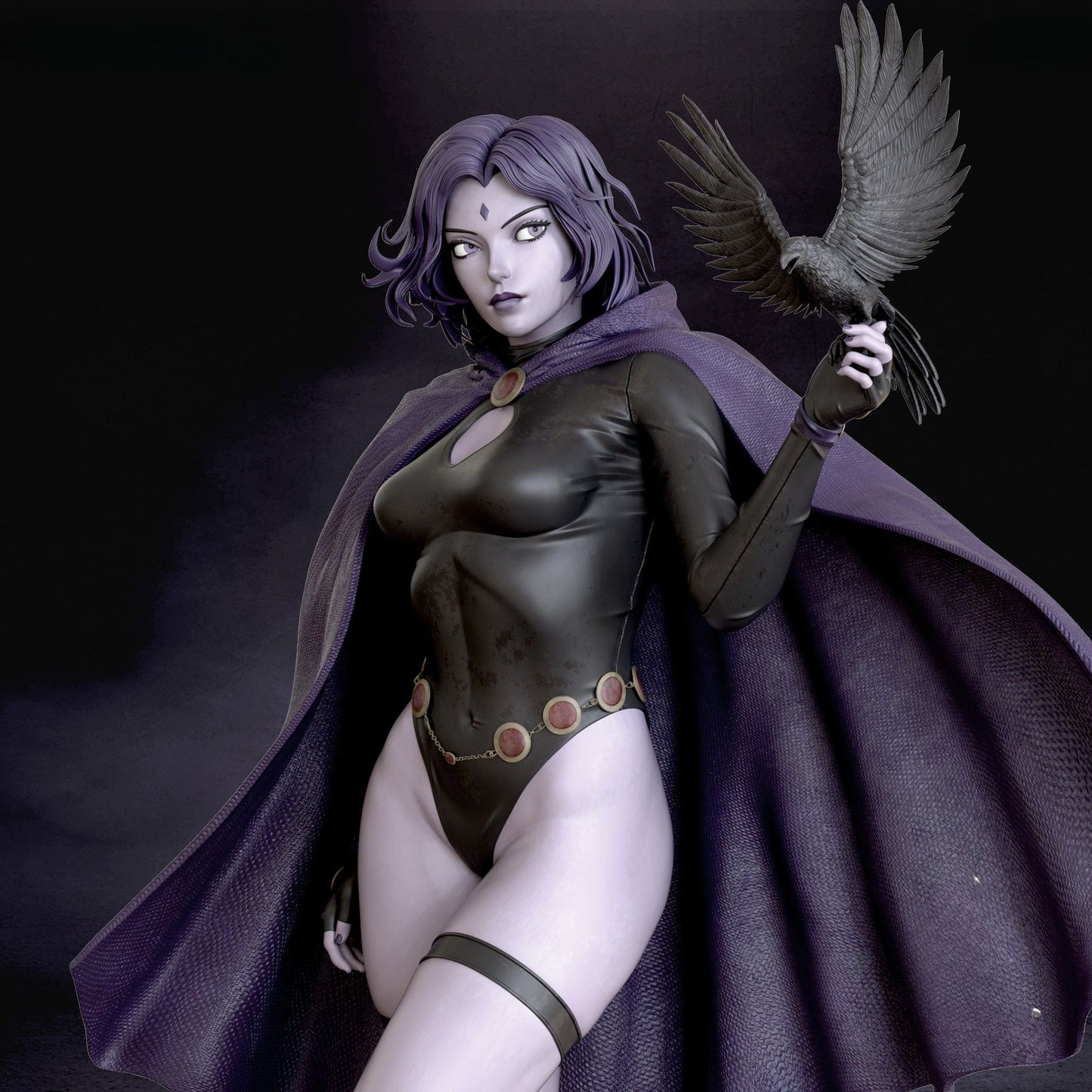 4273 Raven NSFW - DC Comics - STL 3D Print Files