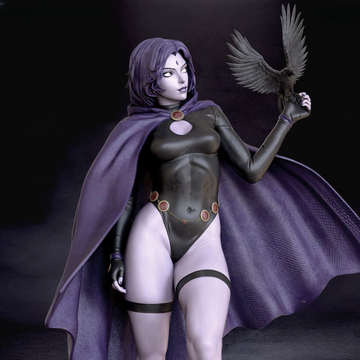 4273 Raven NSFW - DC Comics - STL 3D Print Files